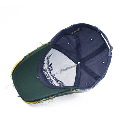 Distressed Vintage Embroidered Dad Hat