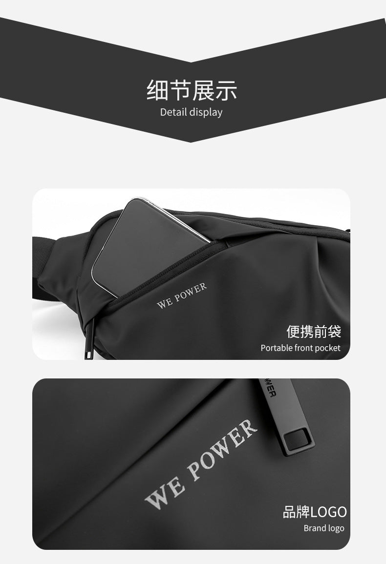 Men's Waterproof Crossbody Chest Sling Bag