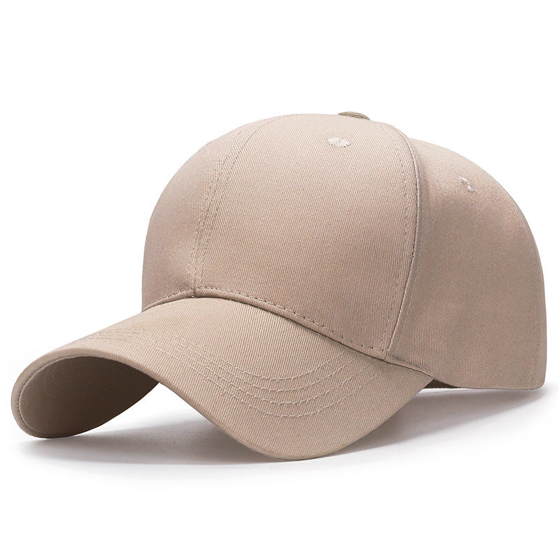 Unisex Plain Cotton Minimalist Dad Hat