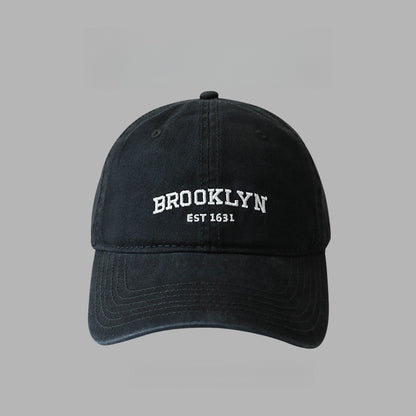 Unisex Brooklyn Embroidered Baseball Cap | Vintage Dad Hat