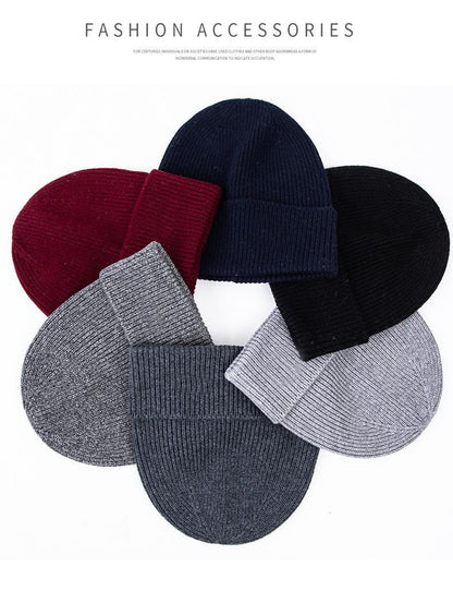 Lightweight Knit Pullover Beanie — Warm Sports Cap
