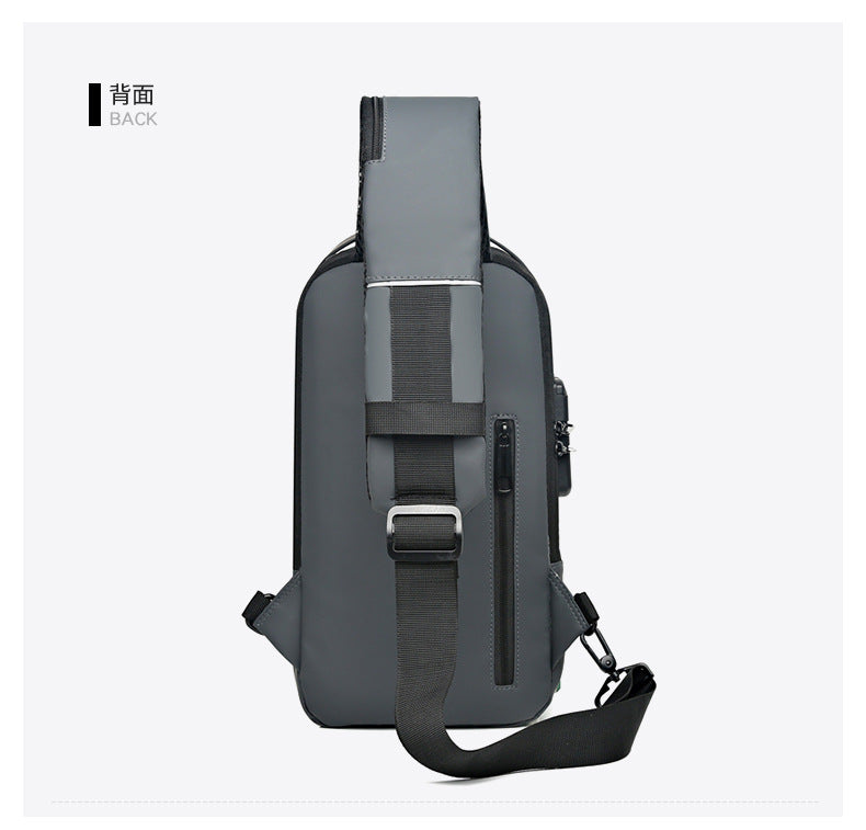 Men's Anti-Theft Streetwear Crossbody Chest Bag