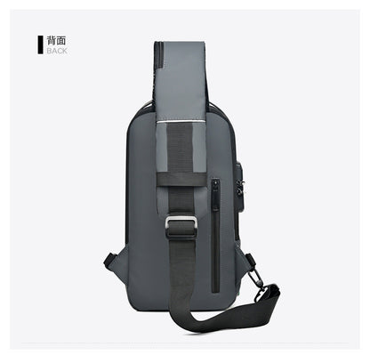 Men's Anti-Theft Streetwear Crossbody Chest Bag