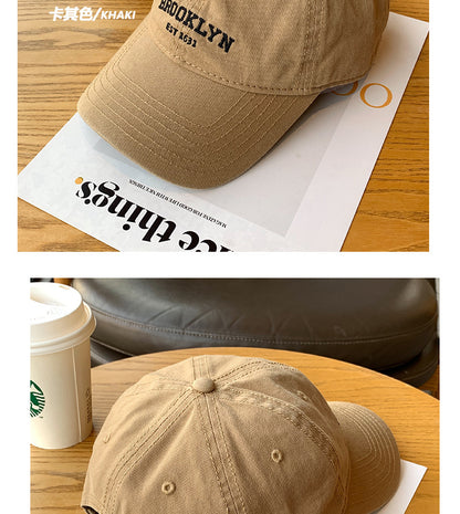 Unisex Brooklyn Embroidered Baseball Cap | Vintage Dad Hat