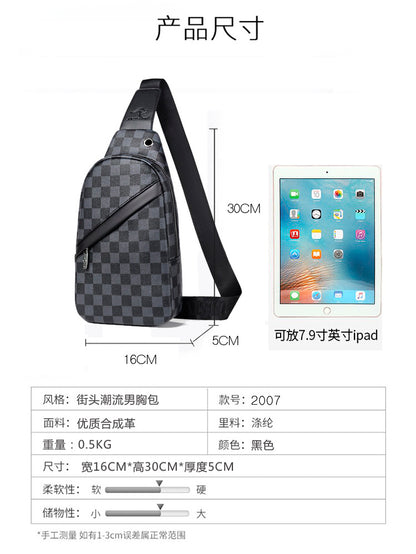Men's Modern Chest Bag — Casual Crossbody Sling