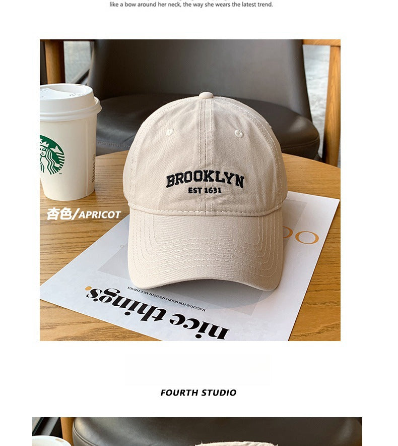Unisex Brooklyn Embroidered Baseball Cap | Vintage Dad Hat