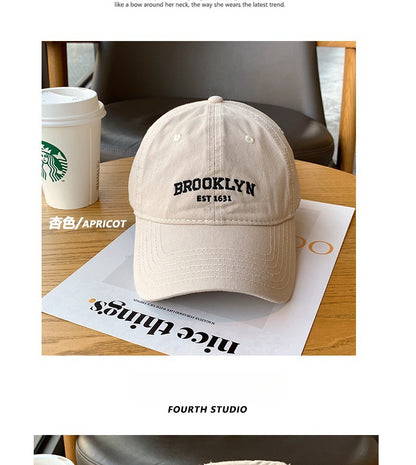 Unisex Brooklyn Embroidered Baseball Cap | Vintage Dad Hat