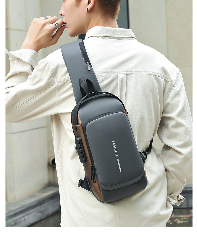 Men's Anti-Theft Streetwear Crossbody Chest Bag