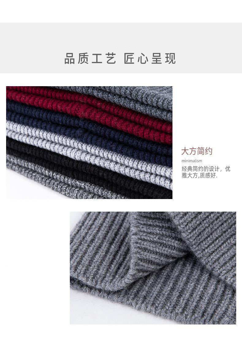 Lightweight Knit Pullover Beanie — Warm Sports Cap