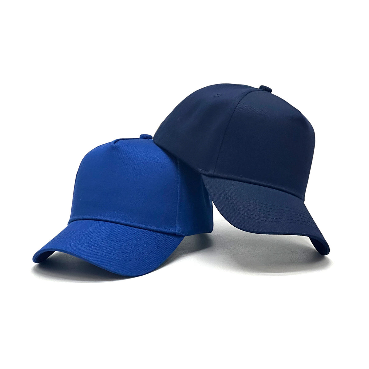 Classic Cotton 5-Panel Structured Baseball Cap