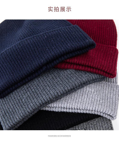 Lightweight Knit Pullover Beanie — Warm Sports Cap