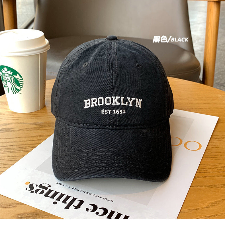 Unisex Brooklyn Embroidered Baseball Cap | Vintage Dad Hat