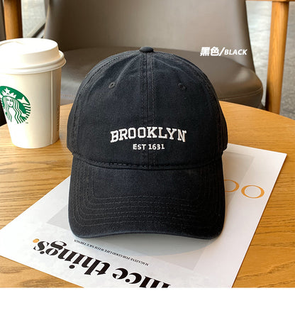 Unisex Brooklyn Embroidered Baseball Cap | Vintage Dad Hat