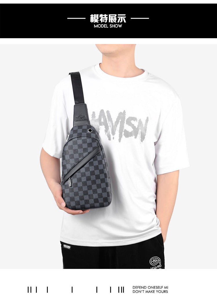 Men's Modern Chest Bag — Casual Crossbody Sling