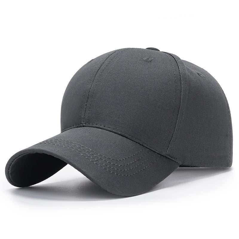 Unisex Plain Cotton Minimalist Dad Hat