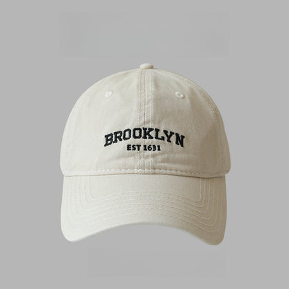 Unisex Brooklyn Embroidered Baseball Cap | Vintage Dad Hat