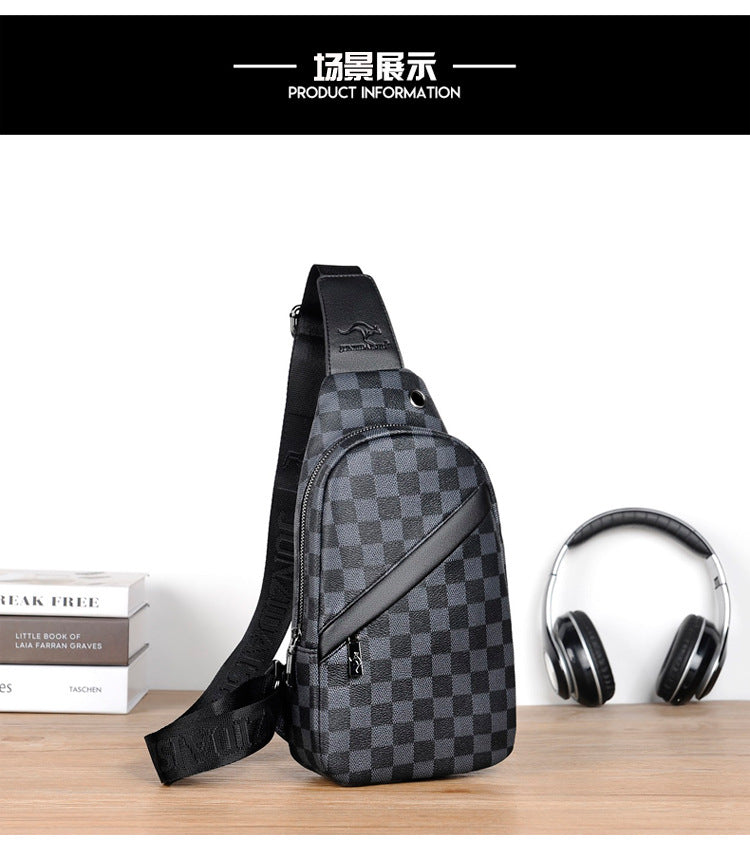 Men's Modern Chest Bag — Casual Crossbody Sling