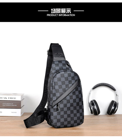 Men's Modern Chest Bag — Casual Crossbody Sling