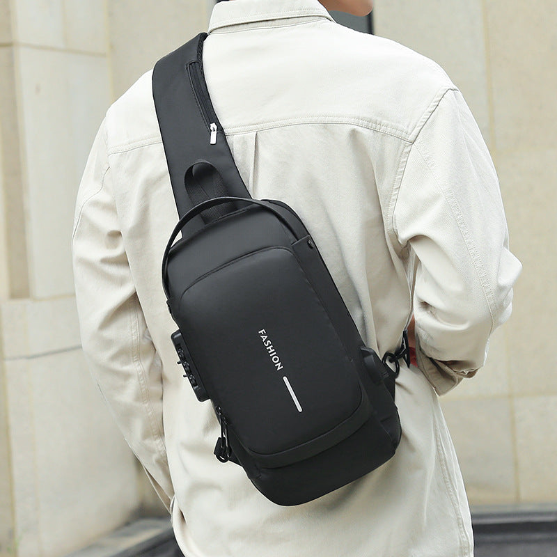 Men's Anti-Theft Streetwear Crossbody Chest Bag