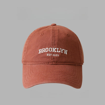 Unisex Brooklyn Embroidered Baseball Cap | Vintage Dad Hat