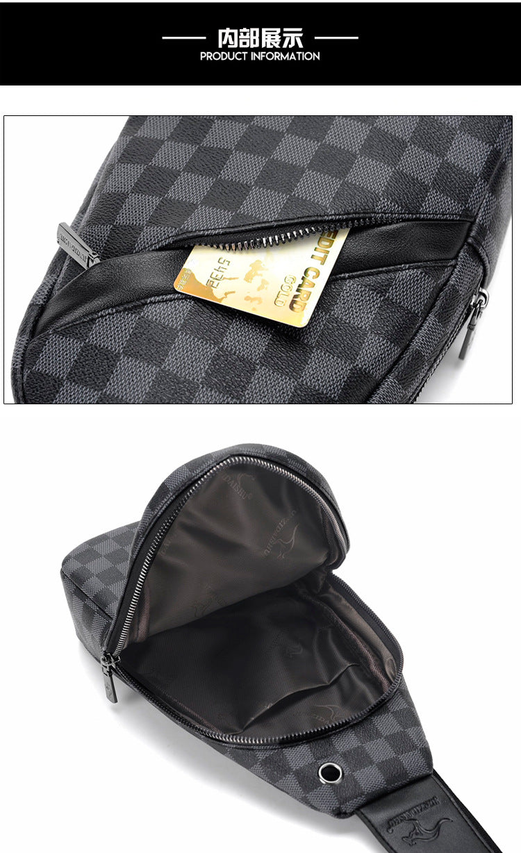 Men's Modern Chest Bag — Casual Crossbody Sling