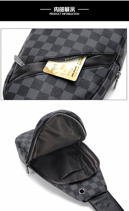 Men's Modern Chest Bag — Casual Crossbody Sling