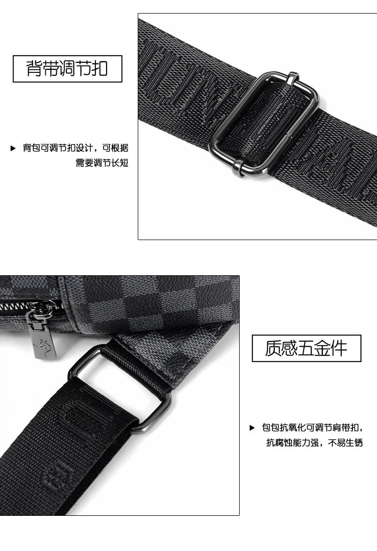 Men's Modern Chest Bag — Casual Crossbody Sling