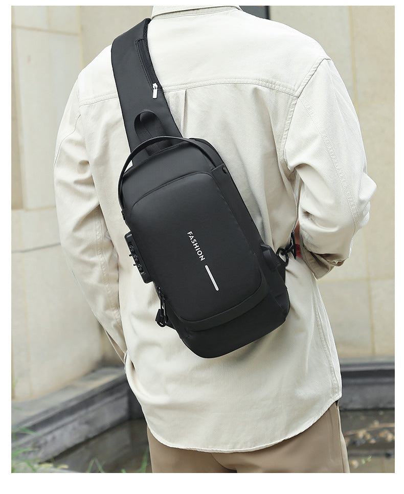 Men's Anti-Theft Streetwear Crossbody Chest Bag