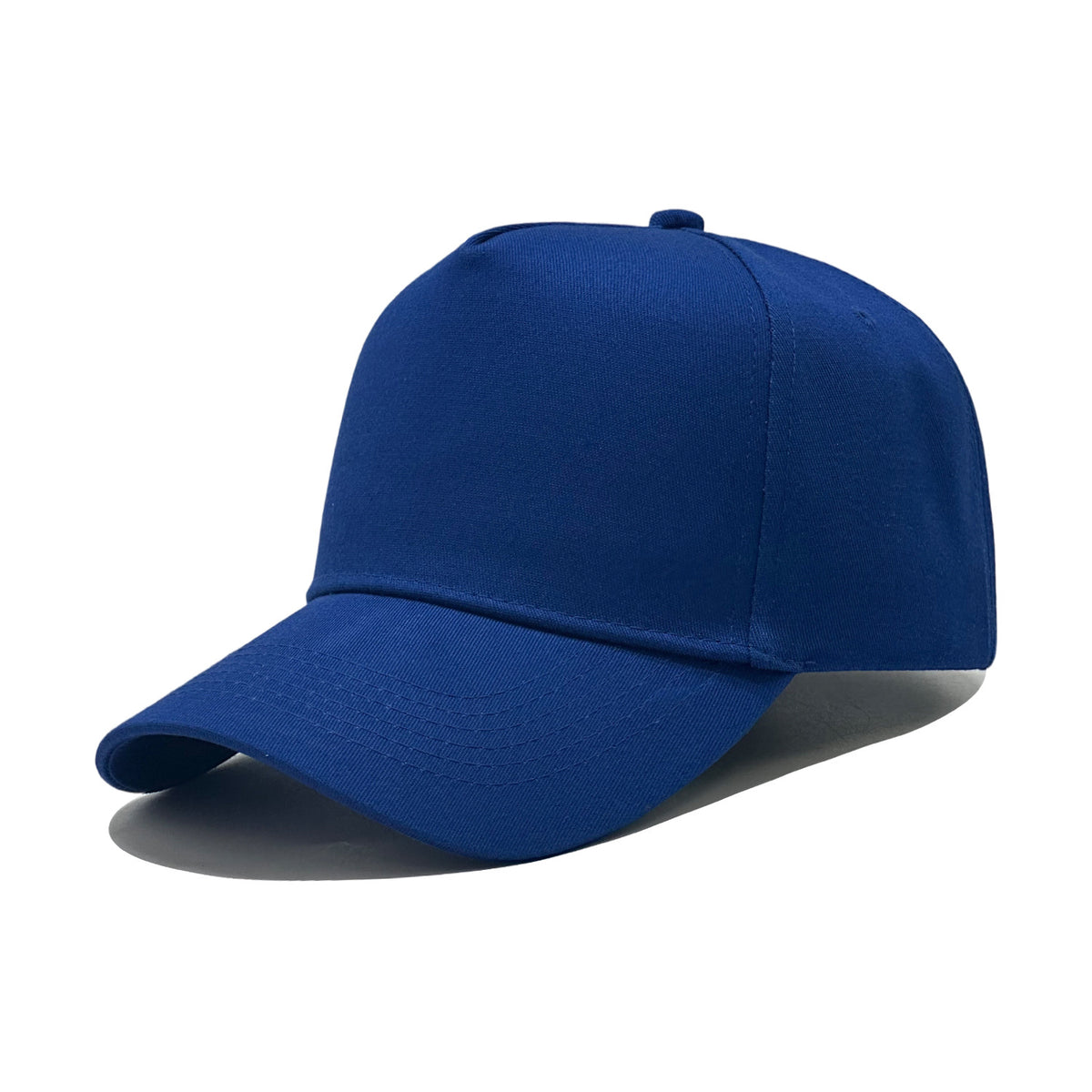 Classic Cotton 5-Panel Structured Baseball Cap