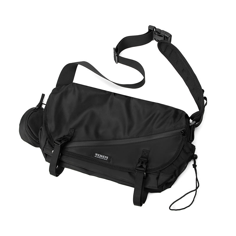 Men's Japanese Style Crossbody Bag — Large Capacity Streetwear Satchel