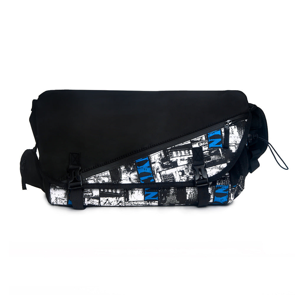 Men's Japanese Style Crossbody Bag — Large Capacity Streetwear Satchel