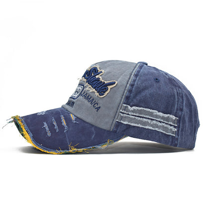 Distressed Vintage Embroidered Dad Hat