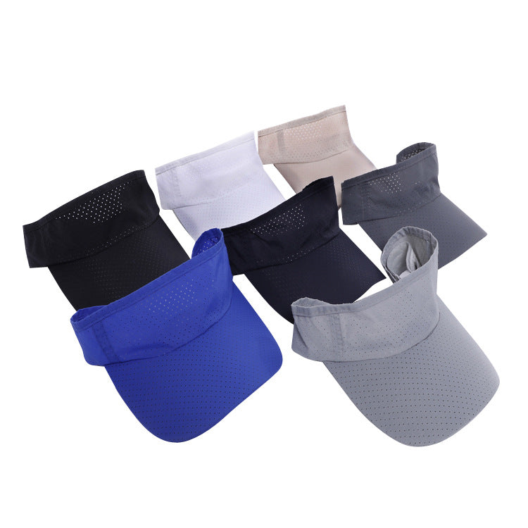 Unisex Quick-Dry Performance Mesh Baseball Cap & Sun Visor