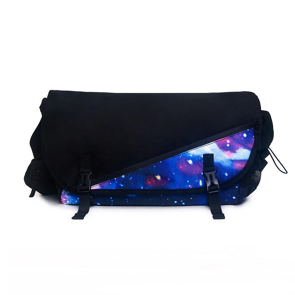 Men's Japanese Style Crossbody Bag — Large Capacity Streetwear Satchel