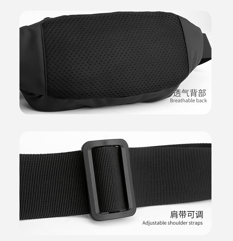 Men's Waterproof Crossbody Chest Sling Bag