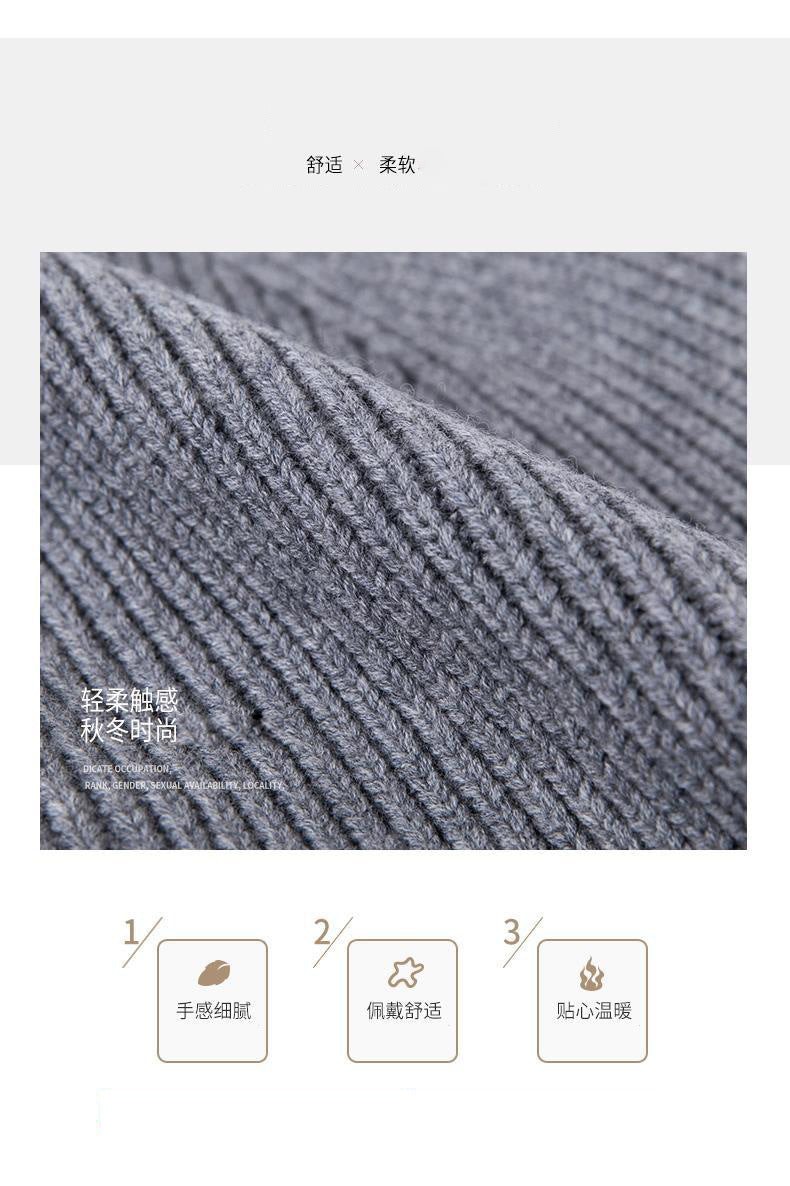 Lightweight Knit Pullover Beanie — Warm Sports Cap