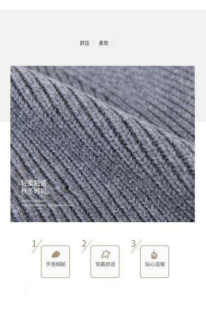 Lightweight Knit Pullover Beanie — Warm Sports Cap