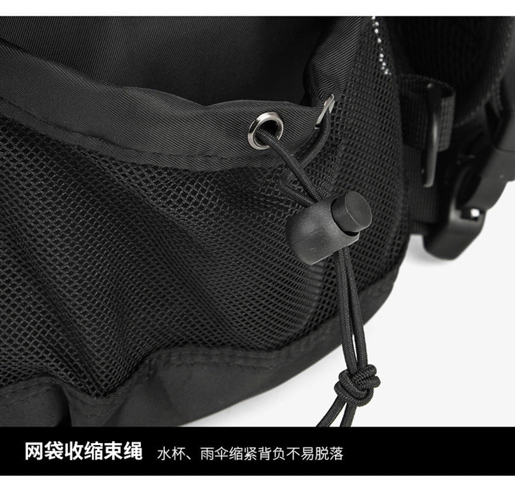 Men's Japanese Style Crossbody Bag — Large Capacity Streetwear Satchel