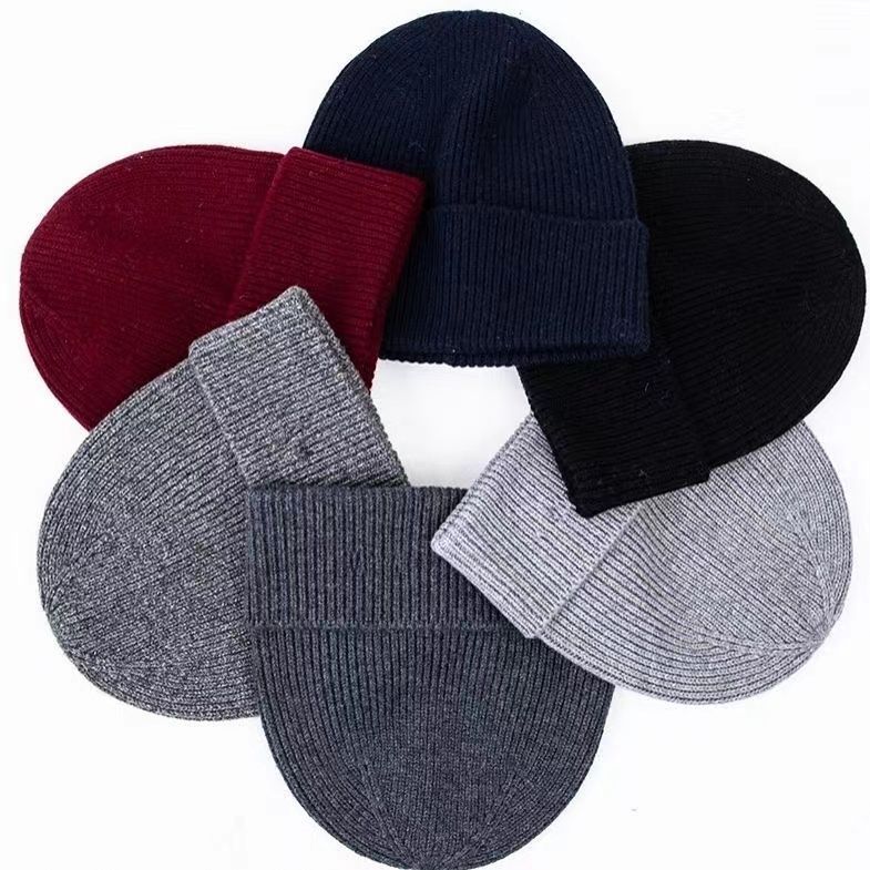 Lightweight Knit Pullover Beanie — Warm Sports Cap