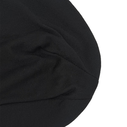 Solid-Color Slouchy Beanie — Soft Knit Winter Hat