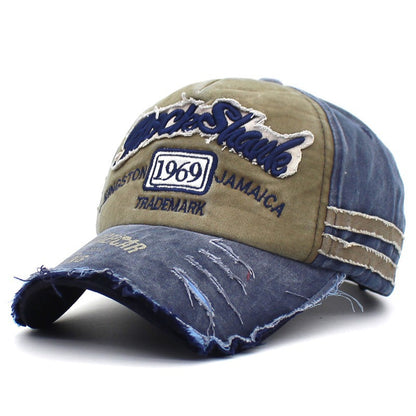 Distressed Vintage Embroidered Dad Hat
