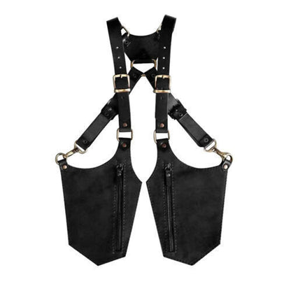 Men's Minimalist Leather Crossbody Sling Bag