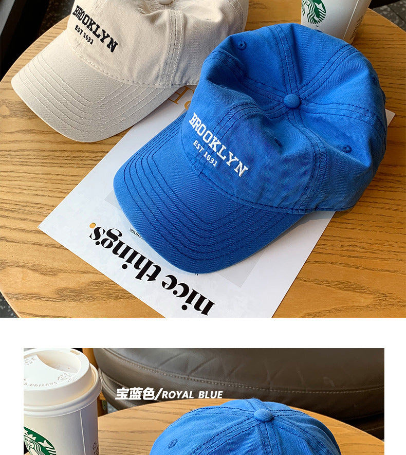 Unisex Brooklyn Embroidered Baseball Cap | Vintage Dad Hat