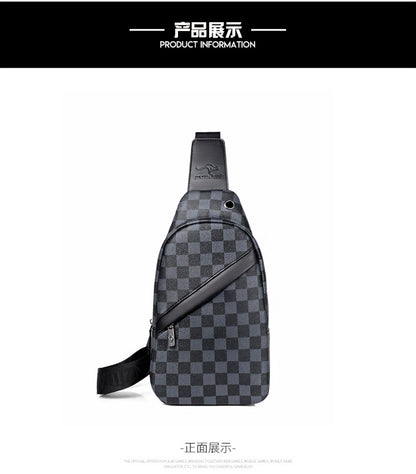 Men's Modern Chest Bag — Casual Crossbody Sling