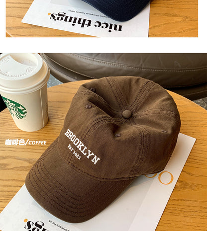 Unisex Brooklyn Embroidered Baseball Cap | Vintage Dad Hat