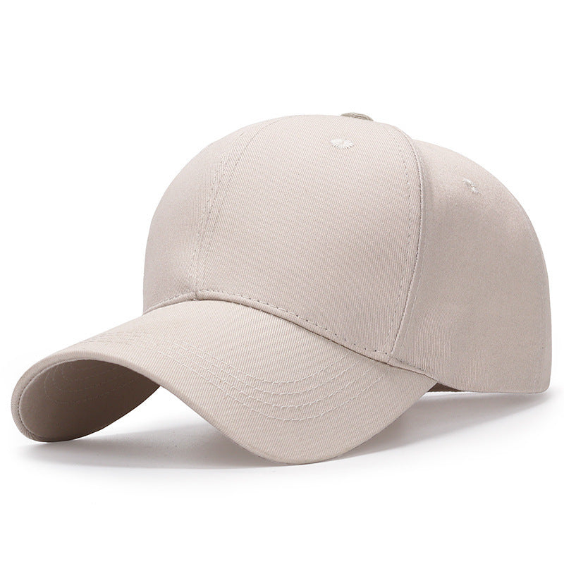 Unisex Plain Cotton Minimalist Dad Hat
