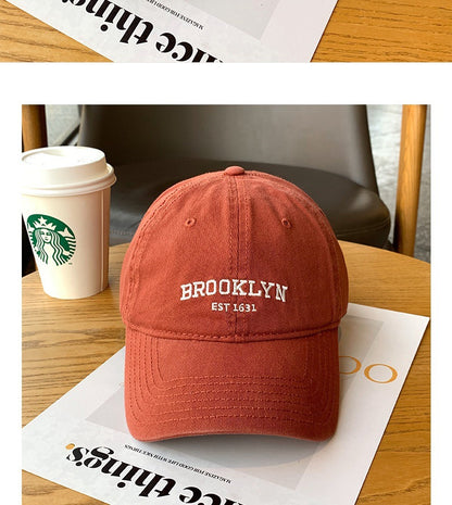 Unisex Brooklyn Embroidered Baseball Cap | Vintage Dad Hat