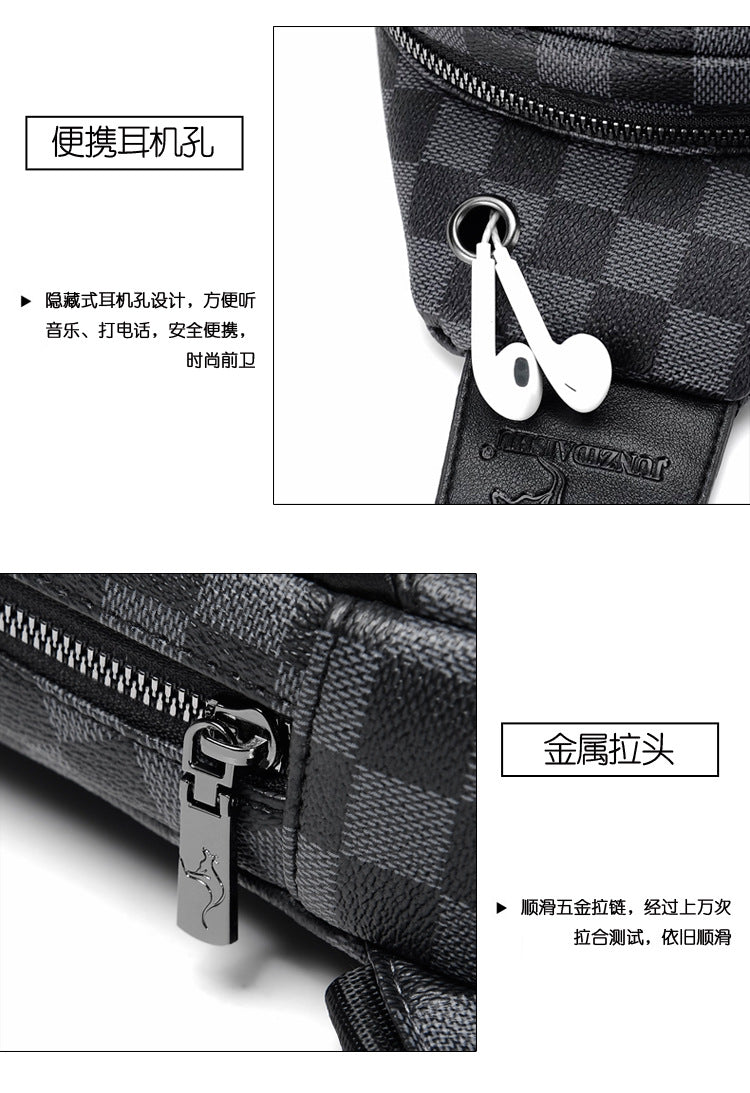 Men's Modern Chest Bag — Casual Crossbody Sling
