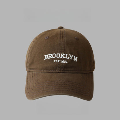 Unisex Brooklyn Embroidered Baseball Cap | Vintage Dad Hat