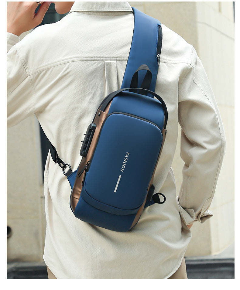 Men's Anti-Theft Streetwear Crossbody Chest Bag